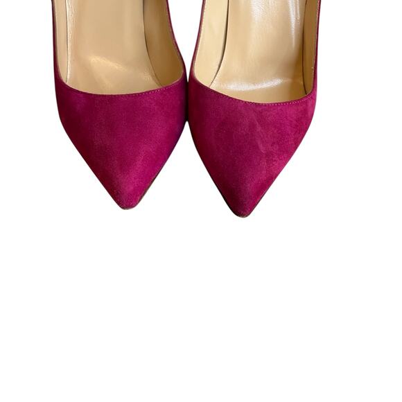 Christian Louboutin So Kate 120 Suede Heeled Pumps Pink 38 - Picture 5 of 10